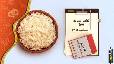 تاریخ انقضای اعتبار گواهی سپرده برنج با سررسید ۱۴۰۱