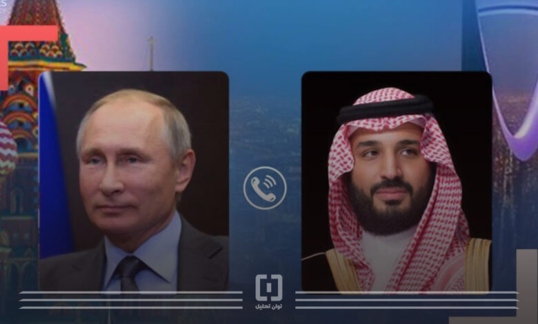 مکالمه تلفنی بن سلمان و پوتین درباره توافق اوپک پلاس